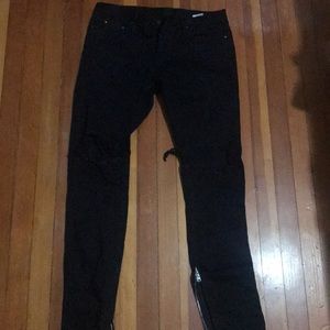 MNML Black Denim Jeans Mens size 32